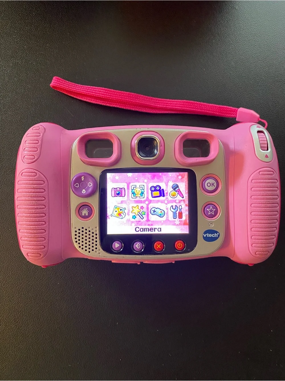 Vtech Kidizoom Duo Kids Digital Camera Games Videos & Selfie LCD Screen w/ Case